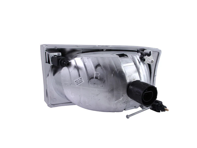 ANZO 2000-2004 Ford Excursion Crystal Headlights Chrome 2pc - Image 4
