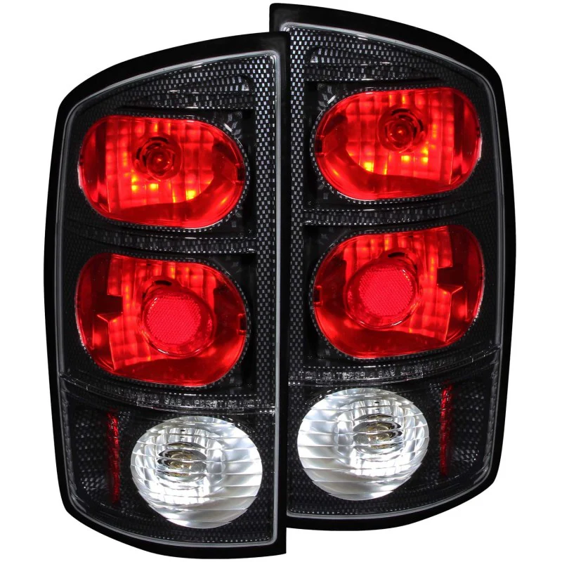 ANZO 2002-2005 Dodge Ram 1500 Taillights Carbon - Image 2