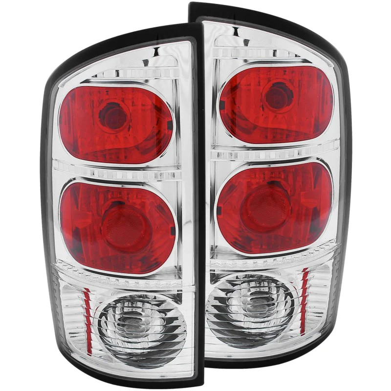 ANZO 2002-2005 Dodge Ram 1500 Taillights Chrome - Image 2