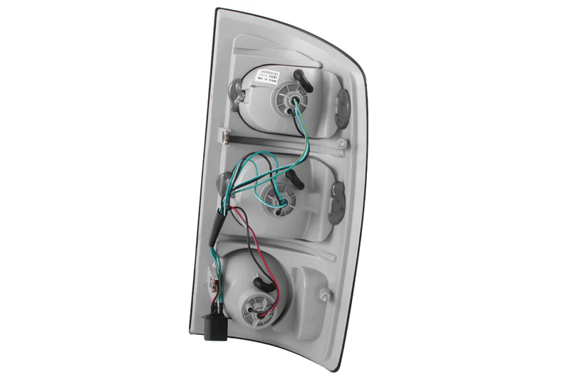 ANZO 2002-2005 Dodge Ram 1500 Taillights Chrome - Image 3