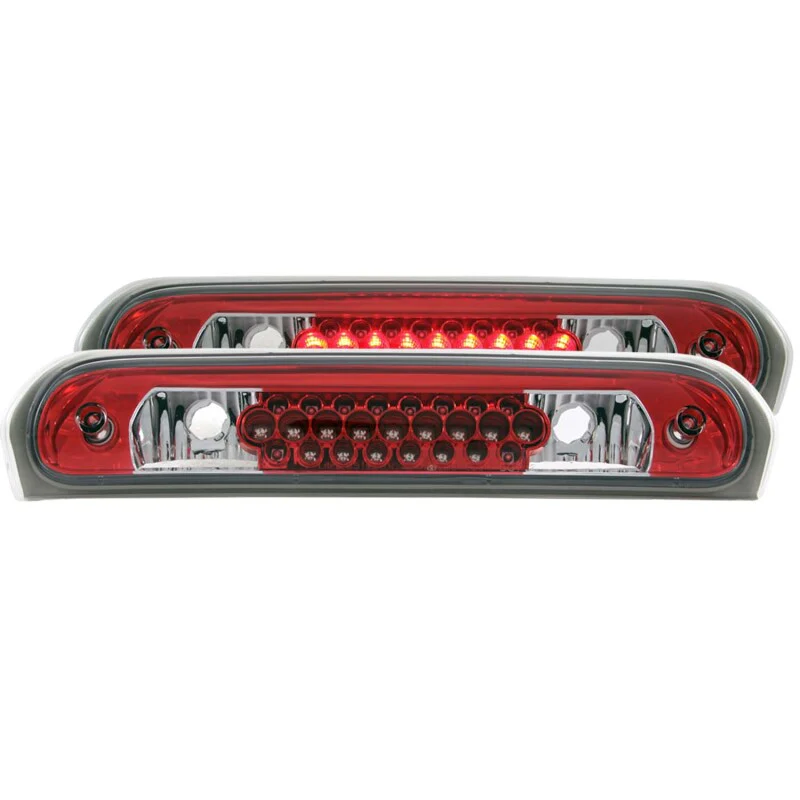 ANZO 2002-2008 Dodge Ram LED 3rd Brake Light Red/Clear - Image 2