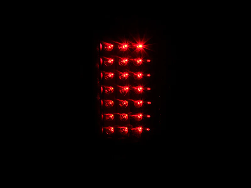 ANZO 2006-2008 Dodge Ram 1500 LED Taillights Black - Image 4