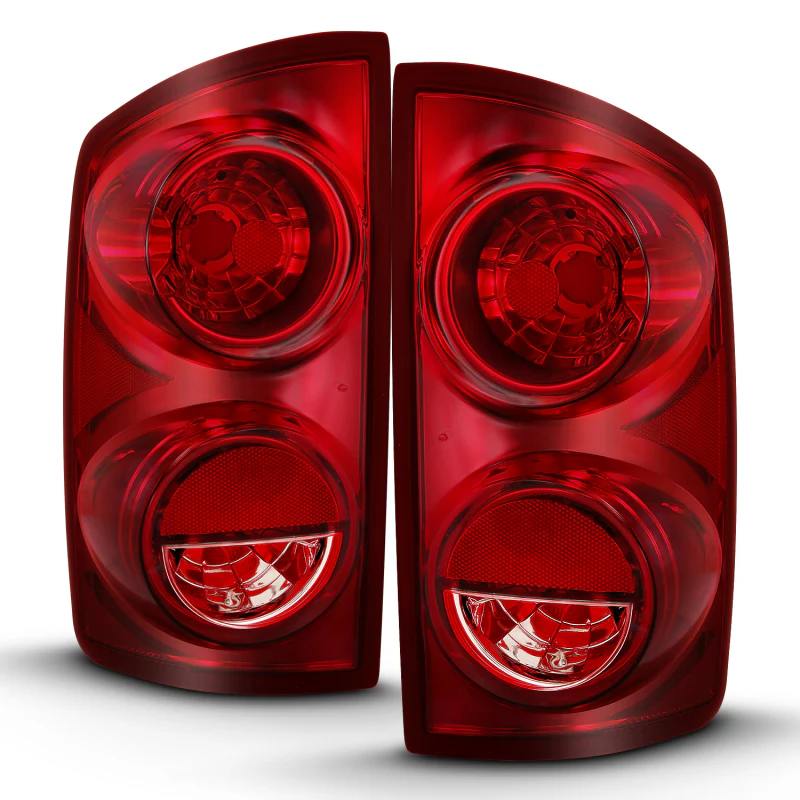 ANZO 2007-2009 Dodge Ram 1500 Tail Light Red Lens (OE) - Image 8