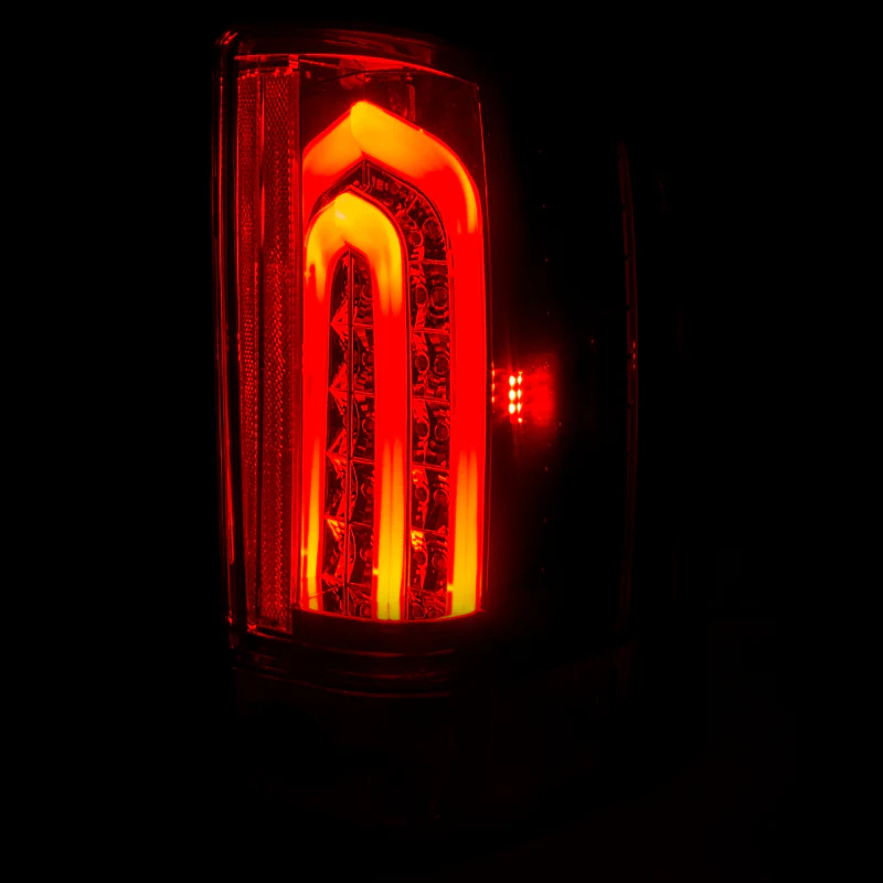 ANZO 2007-2013 Chevrolet Silverado 1500 LED Taillights Smoke G2 - Image 6