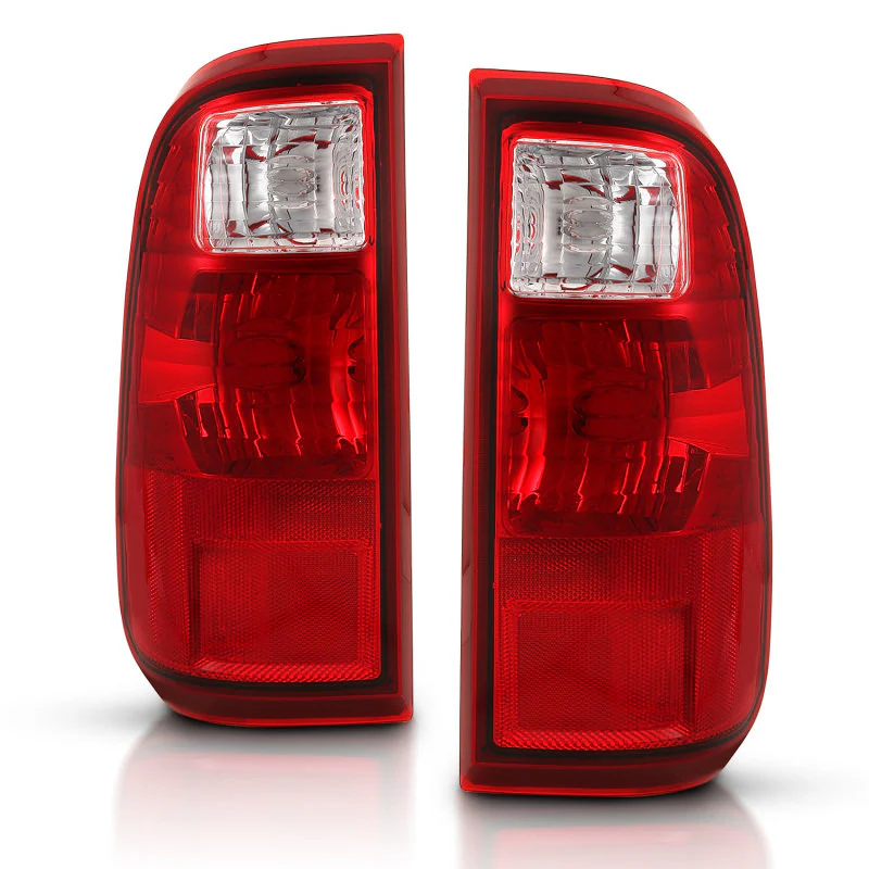 ANZO 2008-2016 Ford F-250 Taillight Red/Clear Lens (OE Replacement) - Image 5