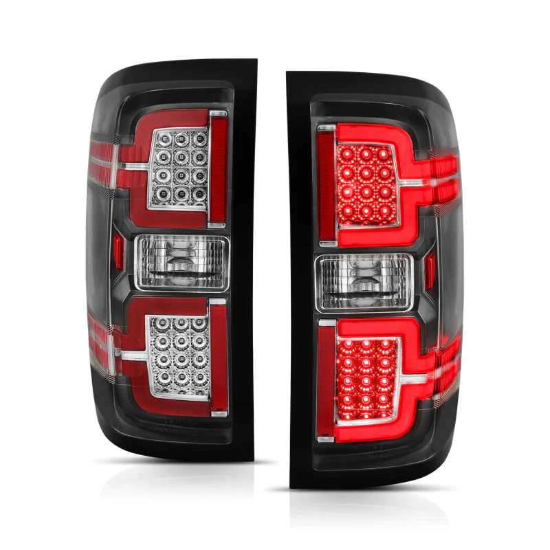 ANZO 2014-2018 Chevy Silverado 1500 LED Taillights Black - Image 11