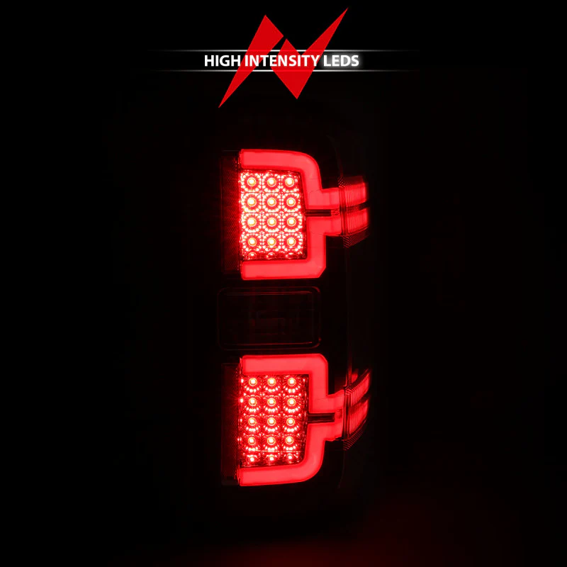 ANZO 2014-2018 Chevy Silverado 1500 LED Taillights Black - Image 12
