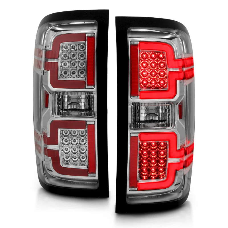 ANZO 2014-2018 Chevy Silverado 1500 LED Taillights Chrome - Image 11