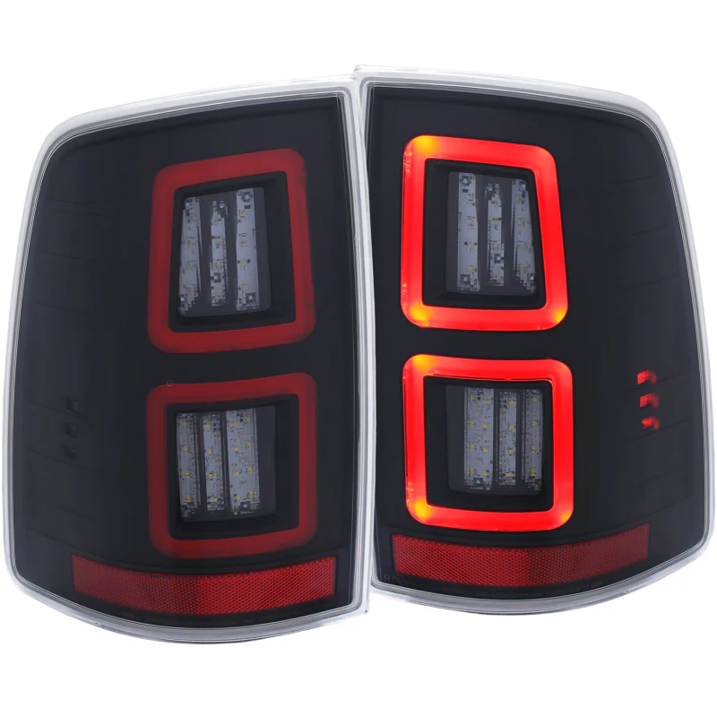 ANZO LED Black 13-17 Dodge Ram 1500/2500/3500 LED Taillights Black - Image 5