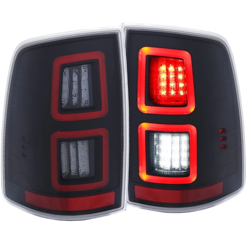 ANZO LED Black 13-17 Dodge Ram 1500/2500/3500 LED Taillights Black - Image 6