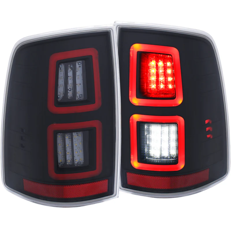 ANZO LED Black 13-17 Dodge Ram 1500/2500/3500 LED Taillights Black - Image 8
