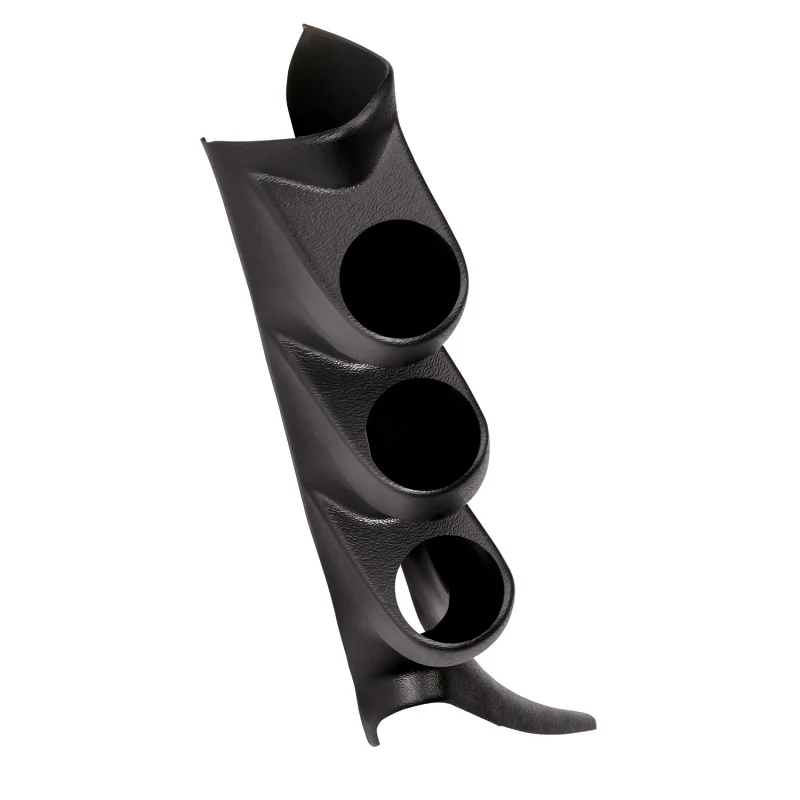 Autometer 01-06 Chevy Duramax Black Triple A-Pillar Gauge Kit - Image 2