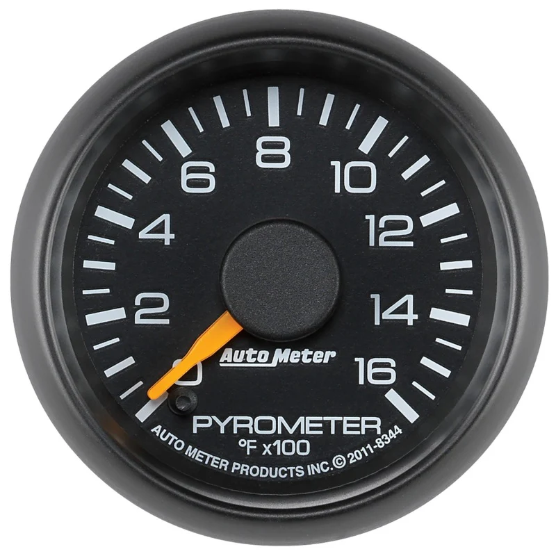 Autometer 01-06 Chevy Duramax Black Triple A-Pillar Gauge Kit - Image 5