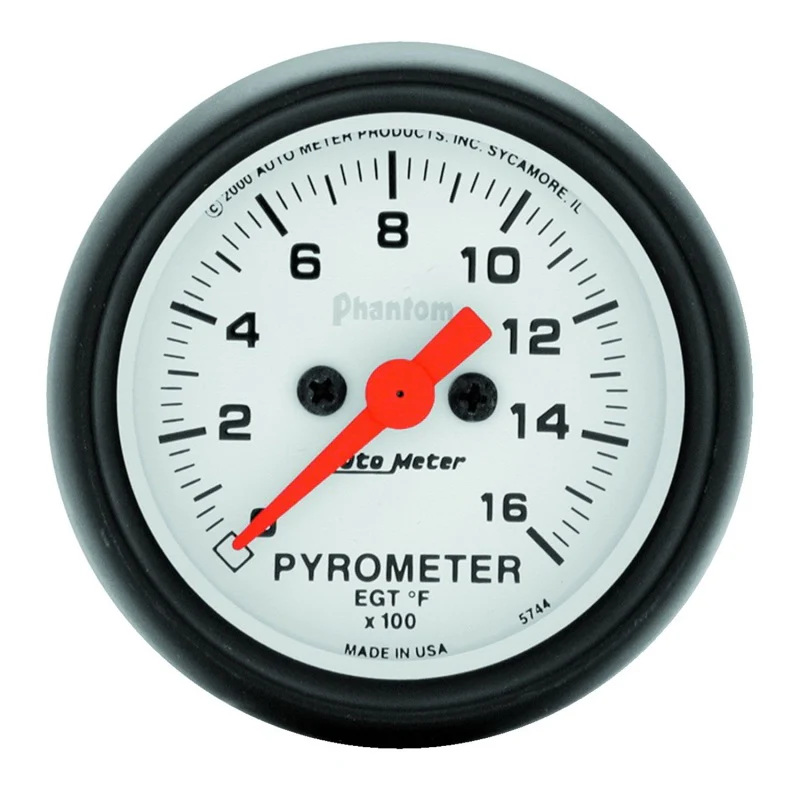 Autometer 03-09 Dodge Ram Taupe Dual Pillar Pod (w/ White Phantom Boost/Pyrometer Gauges) - Image 3