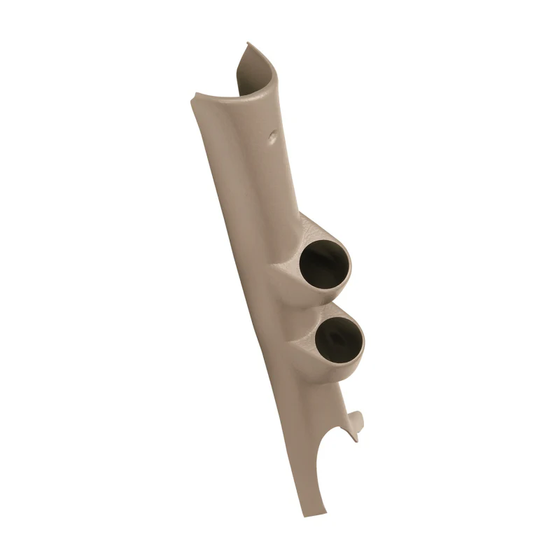 Autometer 03-09 Dodge Ram Taupe Dual Pillar Pod (w/ White Phantom Boost/Pyrometer Gauges) - Image 4