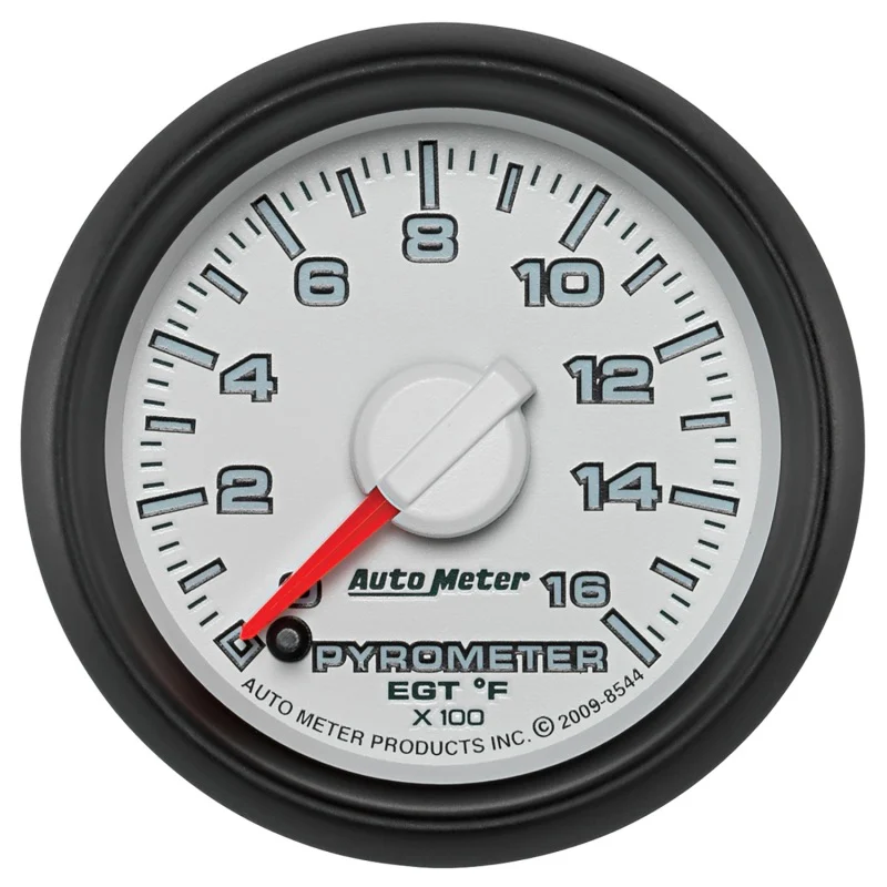Autometer 04-09 Dodge Ram L6-5.9L Diesel A-Pillar Gauge Kit Boost/EGT 0-60PSI / 0-2000 Deg - Image 3