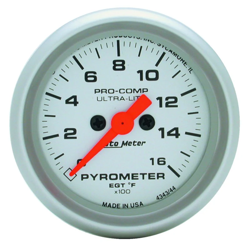 Autometer 99-07 Ford Powerstroke/SD Black Dual Pillar Ultra-Lite Gauge Kit - Image 4