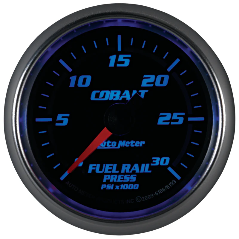 Autometer Cobalt 52mm 0-30,000 PSI F/S Electronic Diesel Fuel Rail Pressure Gauge (Cummins 5.9L) - Image 3