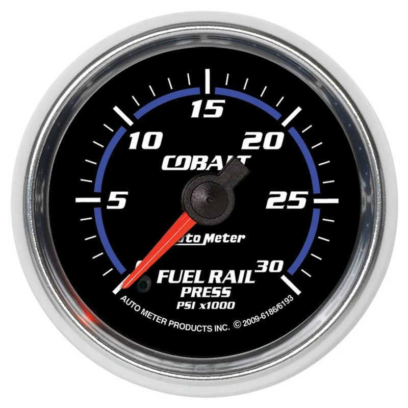 Autometer Cobalt 52mm 0-30,000 PSI F/S Electronic Diesel Fuel Rail Pressure Gauge (Cummins 5.9L) - Image 4