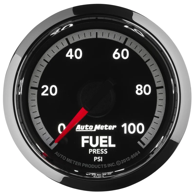 Autometer Factory Match 2 1/6in Full Sweep Electronic 0-100 PSI Fuel Pressure Gauge Dodge Ram Gen 4 - Image 3