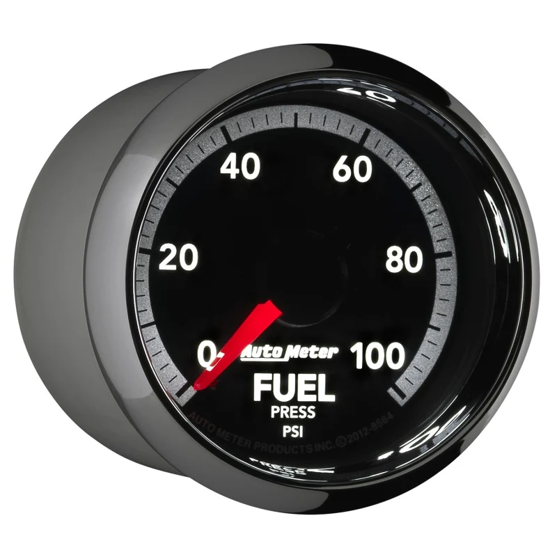 Autometer Factory Match 2 1/6in Full Sweep Electronic 0-100 PSI Fuel Pressure Gauge Dodge Ram Gen 4 - Image 5
