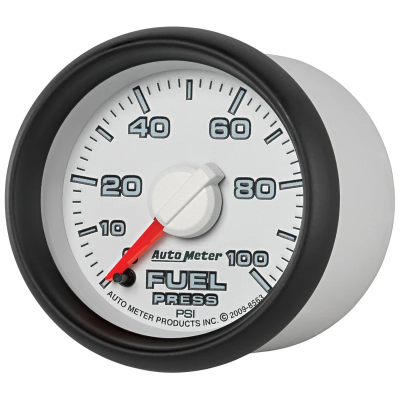 Autometer Factory Match 52.4mm Full Sweep Electronic 0-100 PSI Fuel Pressure Gauge Dodge - Image 3