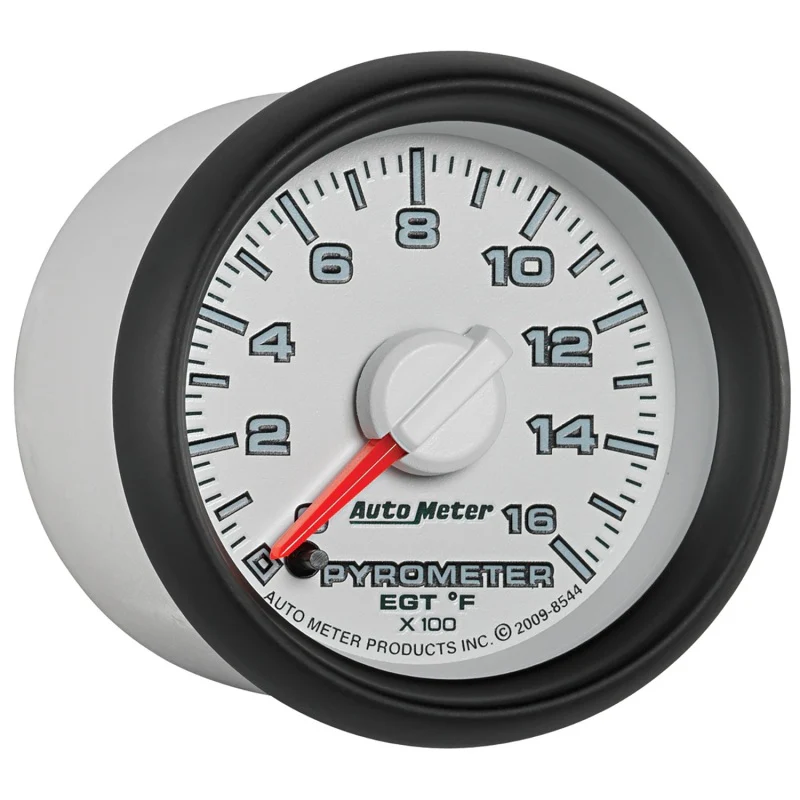 Autometer Factory Match 52.4mm Full Sweep Electronic 0-1600 Deg F EGT/Pyrometer Gauge - Image 2