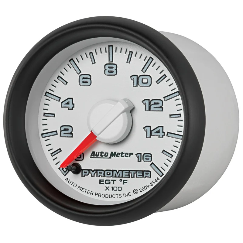 Autometer Factory Match 52.4mm Full Sweep Electronic 0-1600 Deg F EGT/Pyrometer Gauge - Image 3