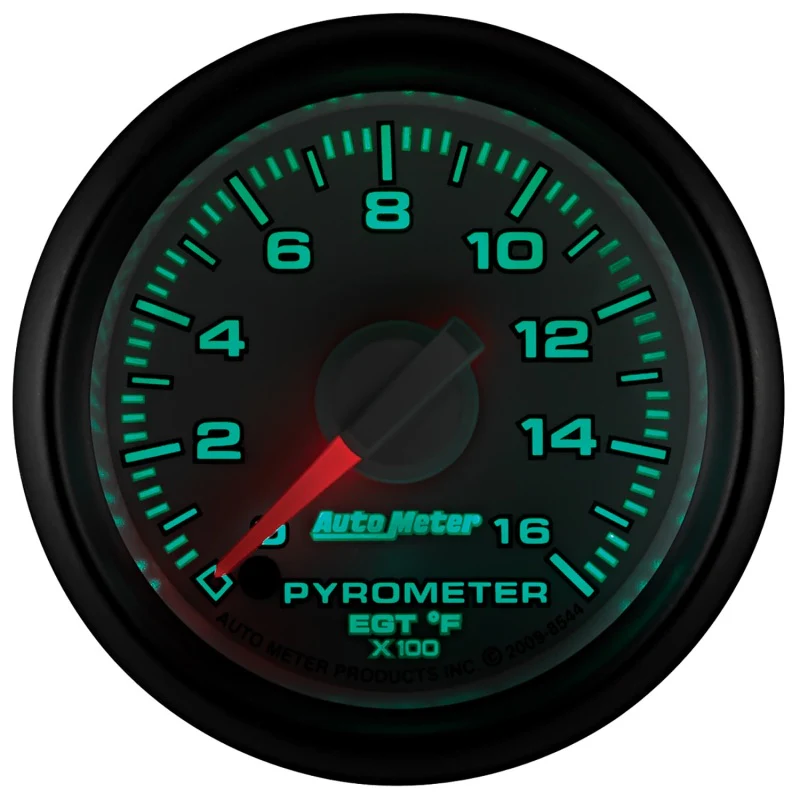 Autometer Factory Match 52.4mm Full Sweep Electronic 0-1600 Deg F EGT/Pyrometer Gauge - Image 4