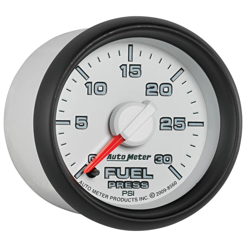 Autometer Factory Match 52.4mm Full Sweep Electronic 0-30 PSI Fuel Pressure Gauge - Image 2