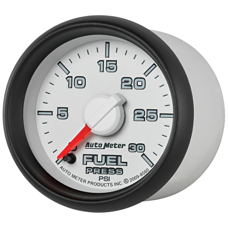Autometer Factory Match 52.4mm Full Sweep Electronic 0-30 PSI Fuel Pressure Gauge - Image 4