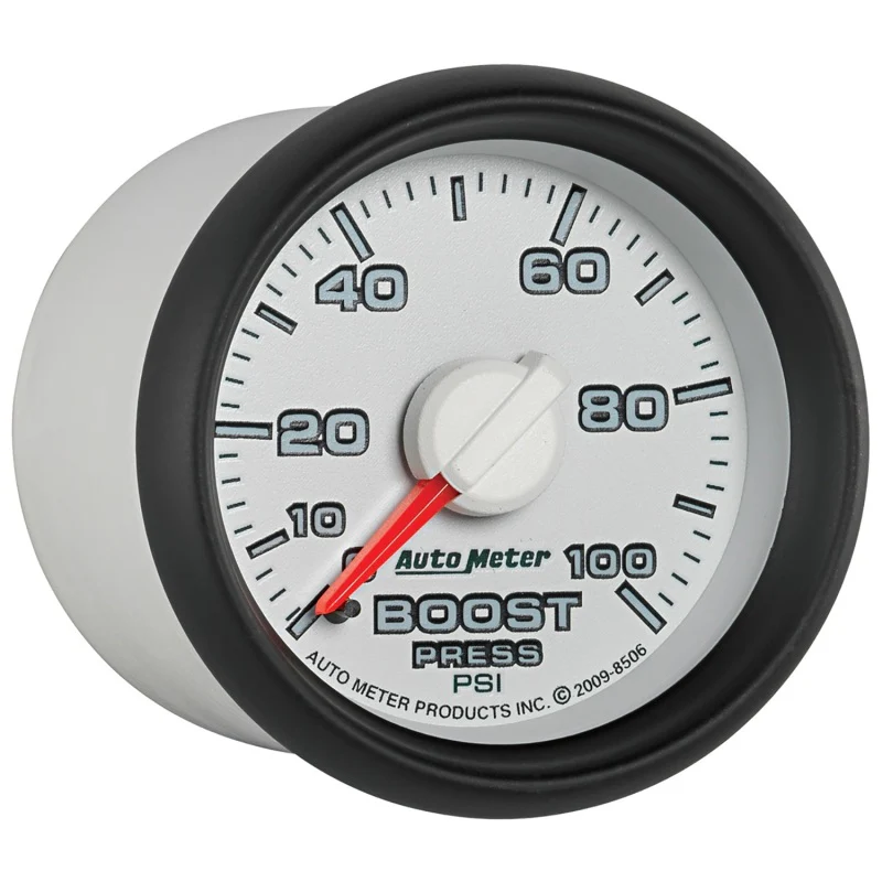 Autometer Factory Match 52.4mm Mechanical 0-100 PSI Boost Gauges 3 pressure Ranges - Image 3