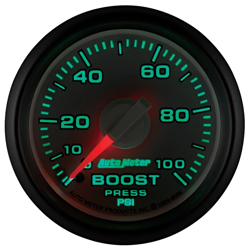 Autometer Factory Match 52.4mm Mechanical 0-100 PSI Boost Gauges 3 pressure Ranges - Image 4