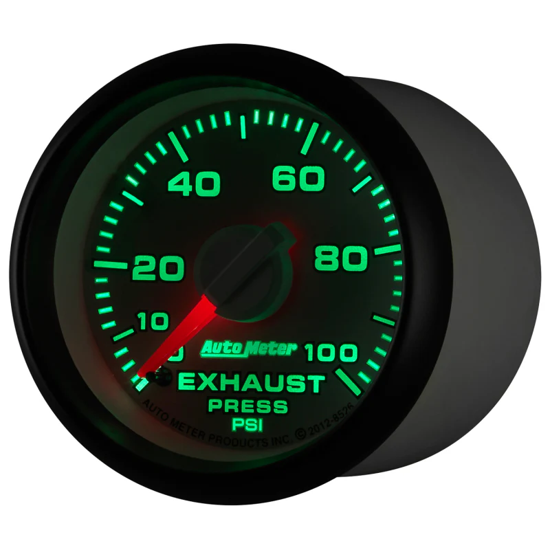 Autometer Factory Match 52.4mm Mechanical 0-100 PSI Exhaust (Drive) Pressure Gauge - Image 2