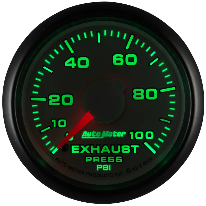 Autometer Factory Match 52.4mm Mechanical 0-100 PSI Exhaust (Drive) Pressure Gauge - Image 3