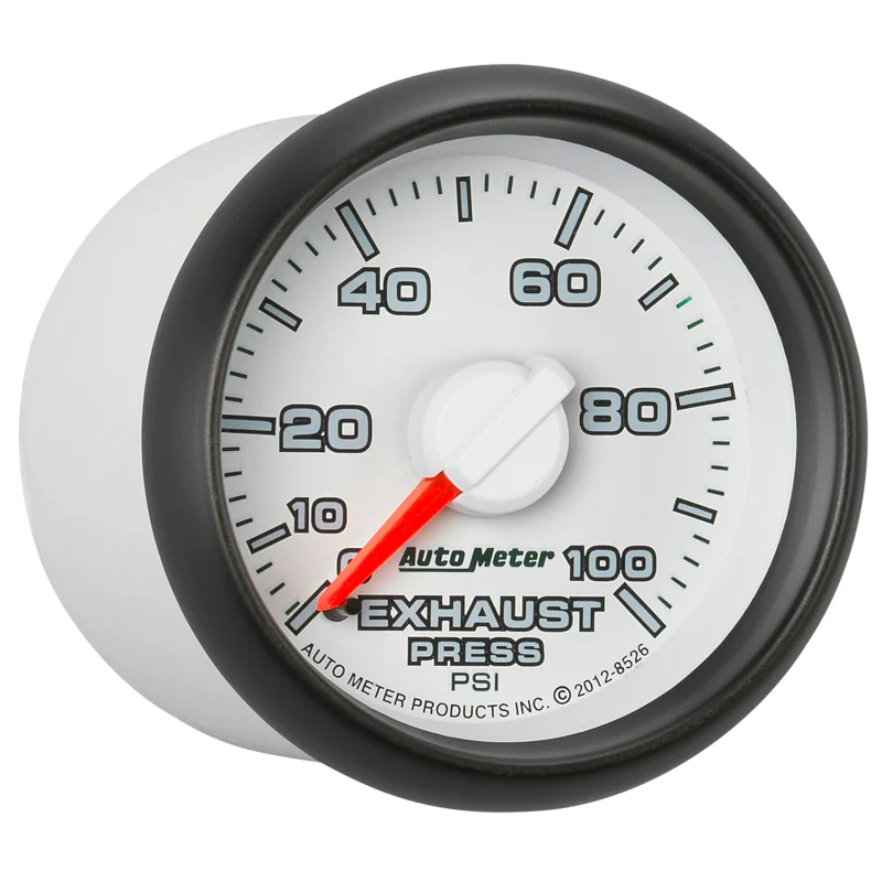 Autometer Factory Match 52.4mm Mechanical 0-100 PSI Exhaust (Drive) Pressure Gauge - Image 4