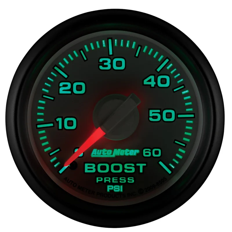 Autometer Factory Match 52.4mm Mechanical 0-60 PSI Boost Gauge - Image 3
