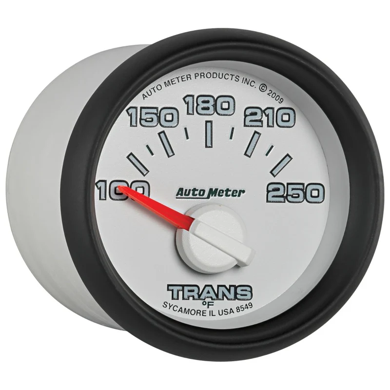 Autometer Factory Match 52mm Short Sweep Electronic 100-250 Deg F Transmission Temperature Gauge - Image 3