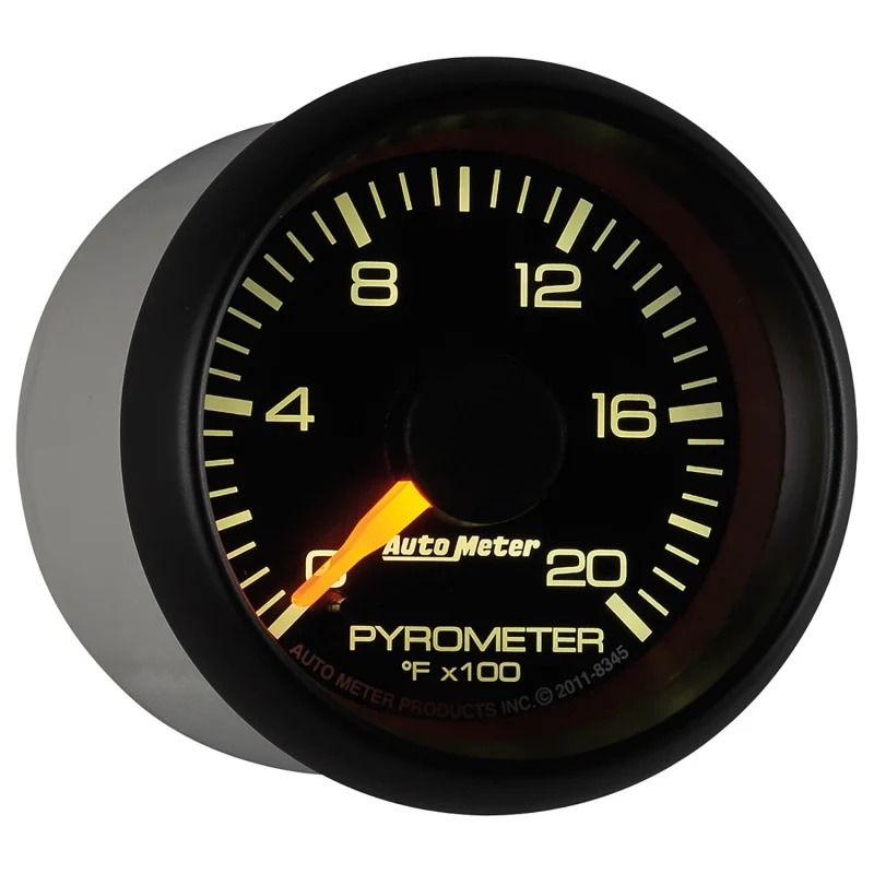 Autometer Factory Match Chevy 2-1/16in FSE 0-2000 Pyro Kit Gauge - Image 3