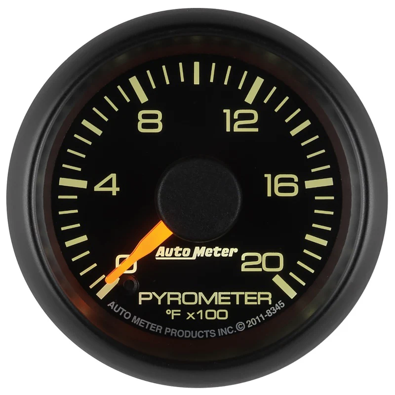 Autometer Factory Match Chevy 2-1/16in FSE 0-2000 Pyro Kit Gauge - Image 5