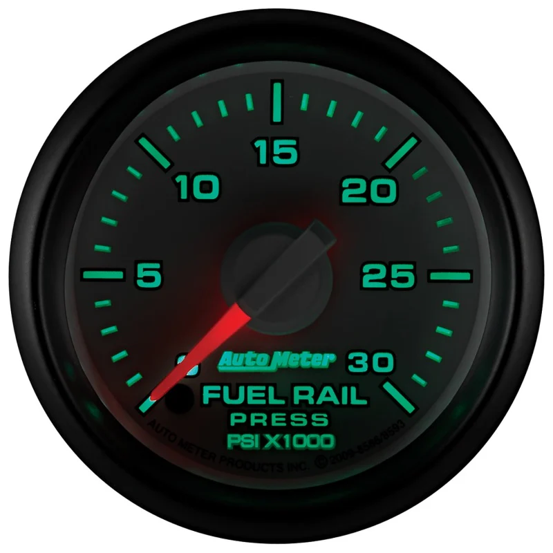 Autometer Factory Match Diesel Fuel Rail Pressure Gauge 52.4mm 0-30K PSI SE, Cummins 6.7 L, Dodge - Image 3