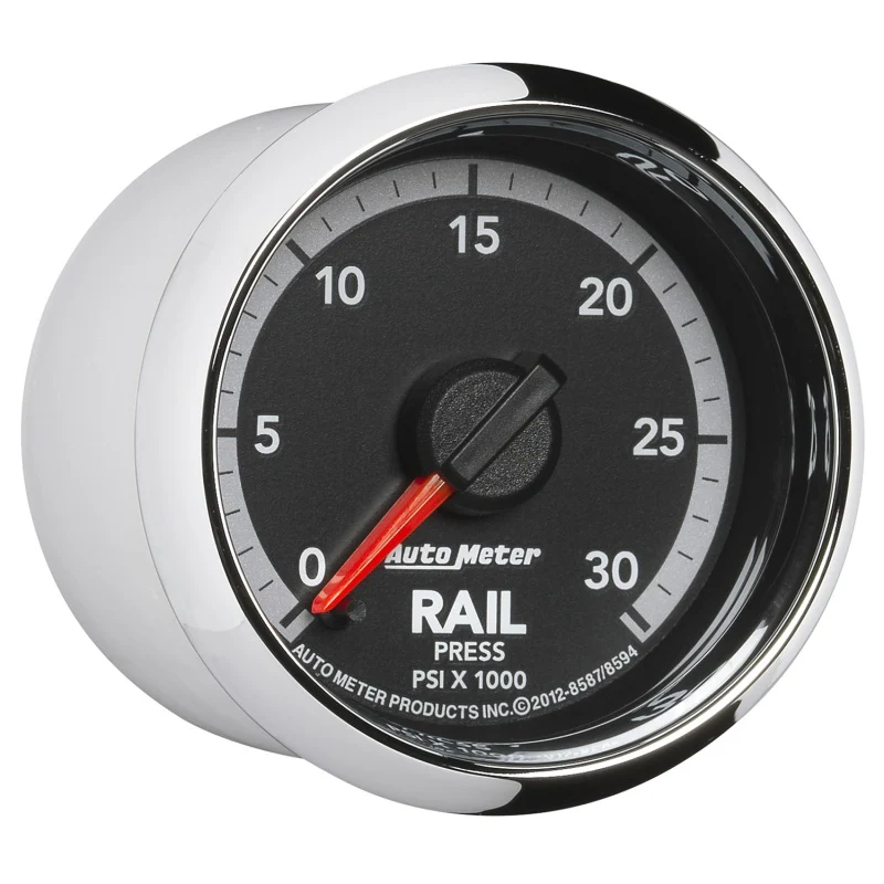 Autometer Factory Match Dodge 6.7L 4th Gen Fuel Rail Pressure Gauge 2-1/16in FSE - Image 4