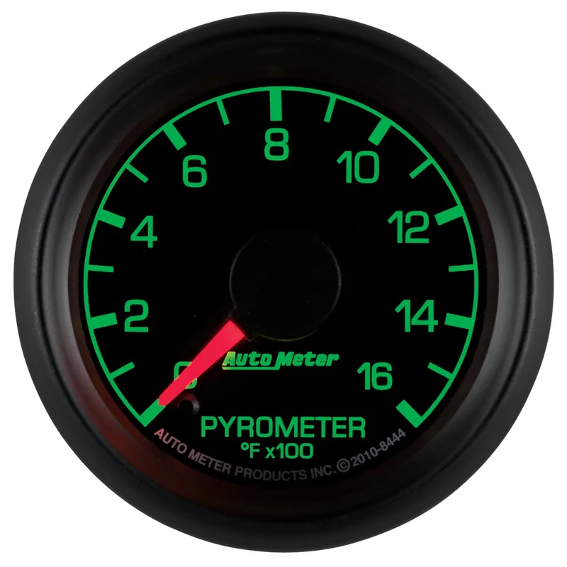 Autometer Factory Match Ford 52.4mm Full Sweep Electronic 0-1600 Deg F EGT/Pyrometer Gauge - Image 2
