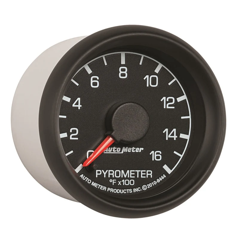 Autometer Factory Match Ford 52.4mm Full Sweep Electronic 0-1600 Deg F EGT/Pyrometer Gauge - Image 3