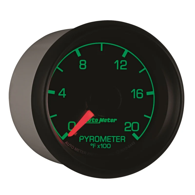 Autometer Factory Match Ford 52.4mm Full Sweep Electronic 0-2000 Deg F EGT/Pyrometer Gauge - Image 2