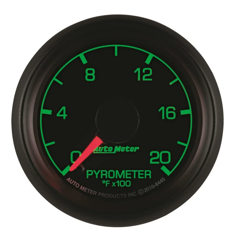 Autometer Factory Match Ford 52.4mm Full Sweep Electronic 0-2000 Deg F EGT/Pyrometer Gauge - Image 3