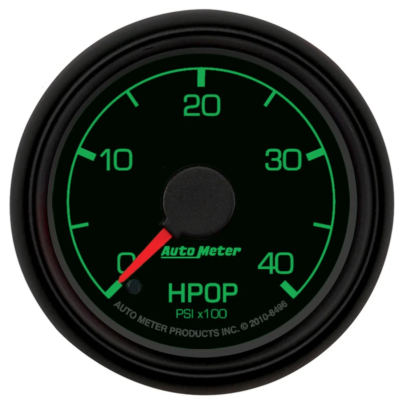 Autometer Factory Match Ford 52.4mm Full Sweep Electronic 0-4000 PSI Diesel HPOP Pressure Gauge - Image 2