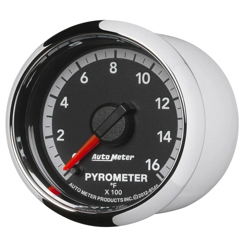 Autometer Gen4 Dodge Factory Match 52.4mm Full Sweep Electronic 0-1600 Deg F EGT/Pyrometer Gauge - Image 4