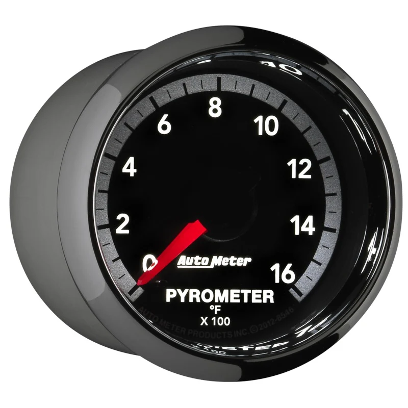 Autometer Gen4 Dodge Factory Match 52.4mm Full Sweep Electronic 0-1600 Deg F EGT/Pyrometer Gauge - Image 5