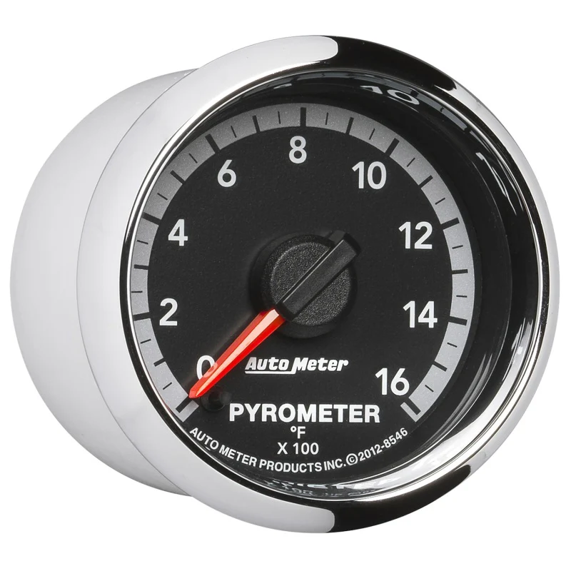 Autometer Gen4 Dodge Factory Match 52.4mm Full Sweep Electronic 0-1600 Deg F EGT/Pyrometer Gauge - Image 6